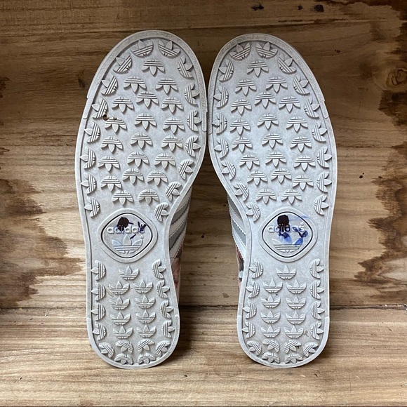 Adidas Samoa low top classic grey white fashion sneakers shoes - Picture 7 of 8